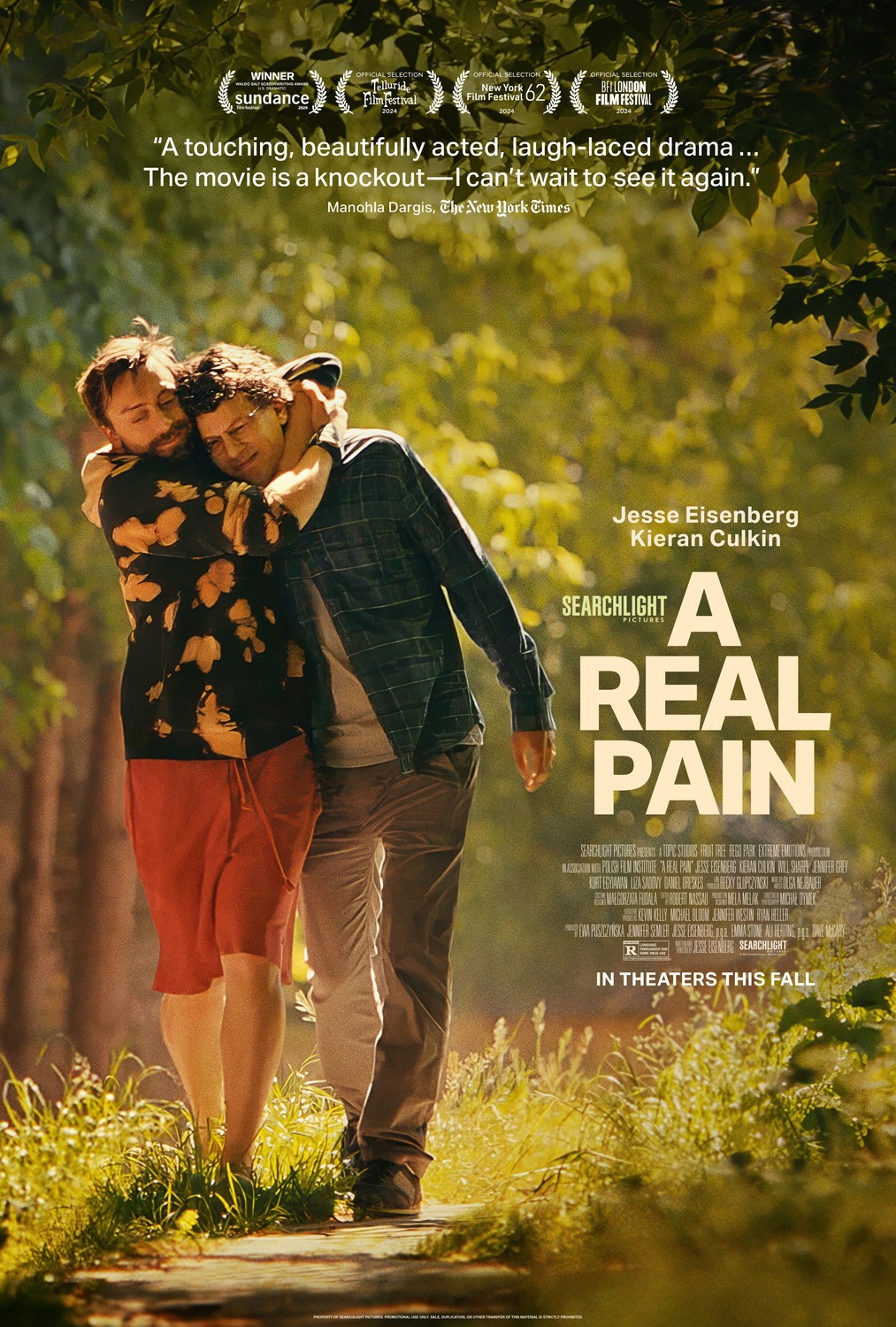 Extra Large Movie Poster Image for A Real Pain (#2 of 4)