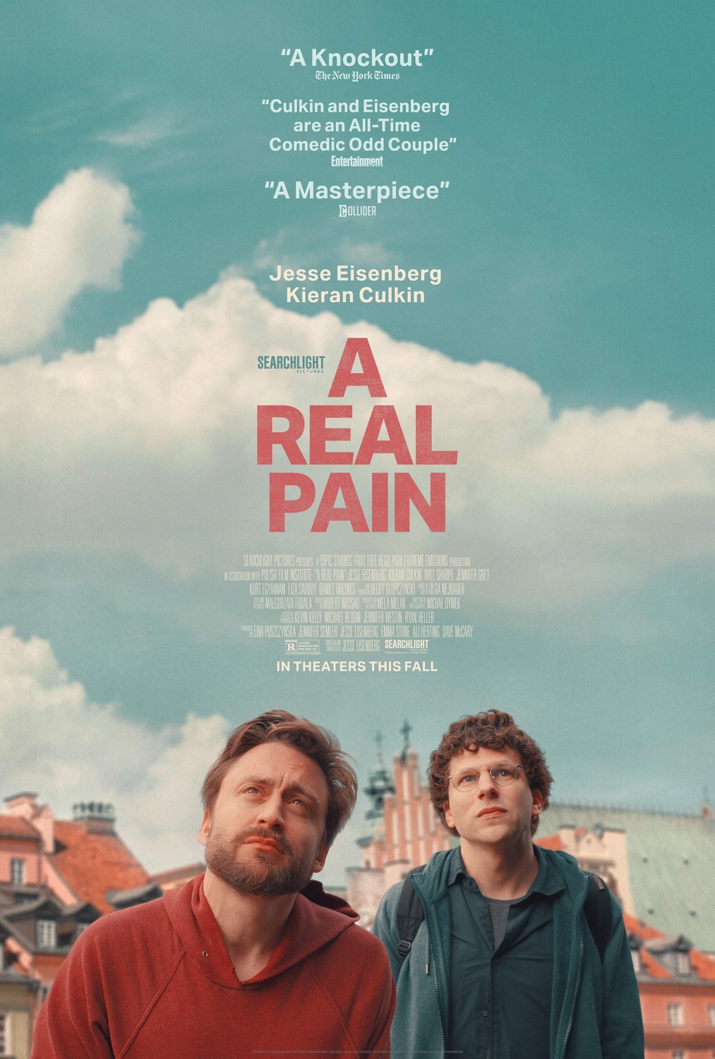 Extra Large Movie Poster Image for A Real Pain (#1 of 4)