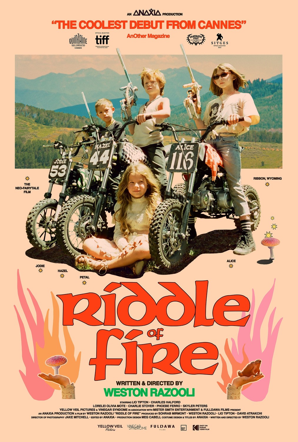 Extra Large Movie Poster Image for Riddle of Fire 