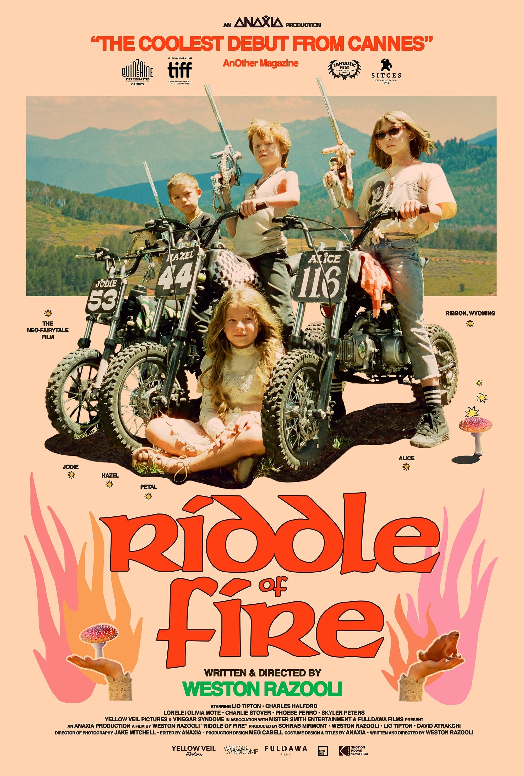 Mega Sized Movie Poster Image for Riddle of Fire 