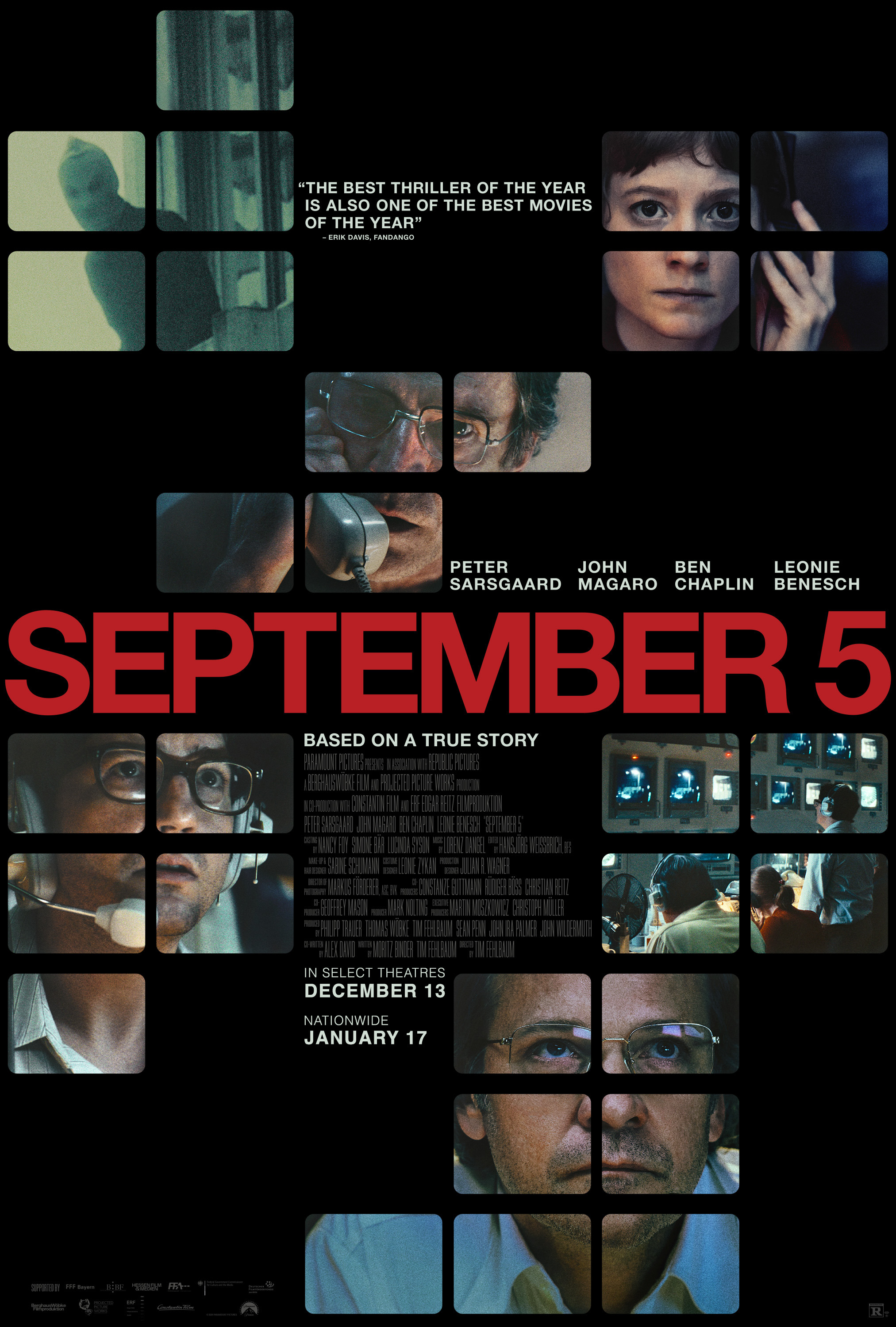 Mega Sized Movie Poster Image for September 5 (#1 of 2)