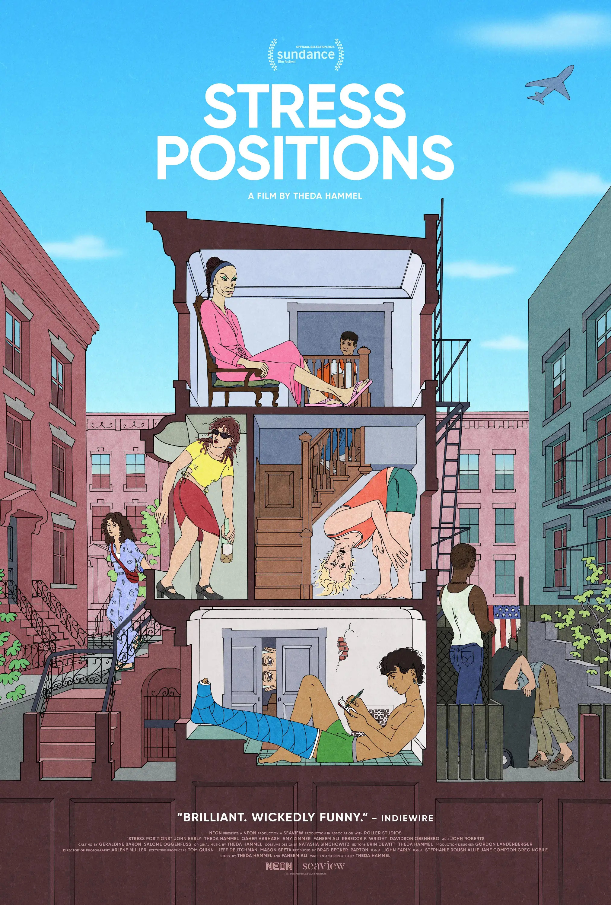 Mega Sized Movie Poster Image for Stress Positions 