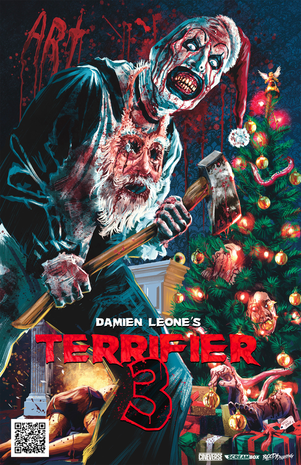 Extra Large Movie Poster Image for Terrifier 3 