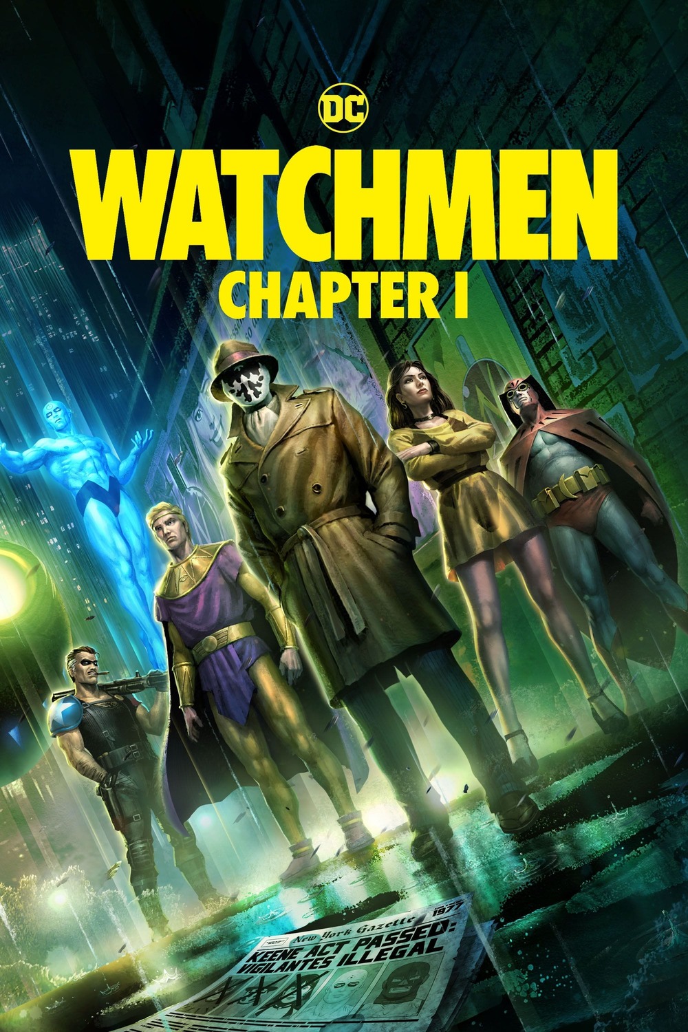 Extra Large Movie Poster Image for Watchmen: Chapter I 