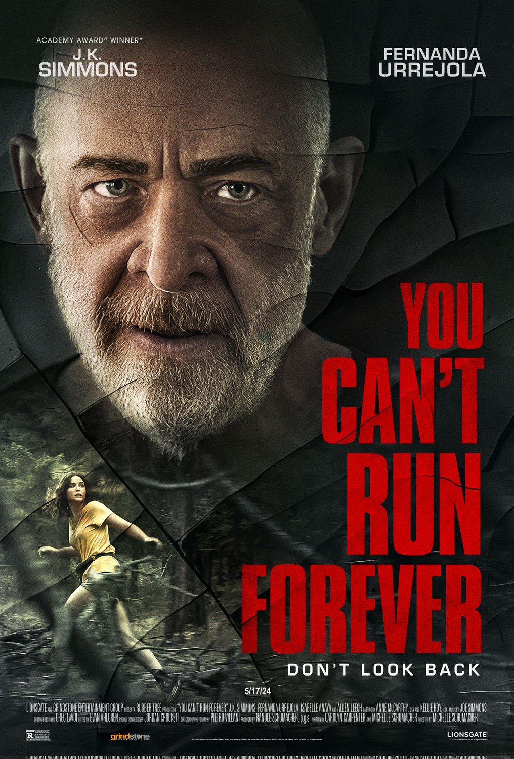 Extra Large Movie Poster Image for You Can't Run Forever 