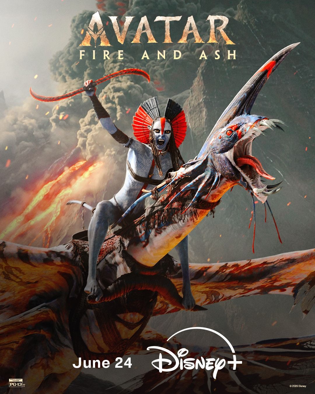 Extra Large Movie Poster Image for Avatar: Fire and Ash (#21 of 21)