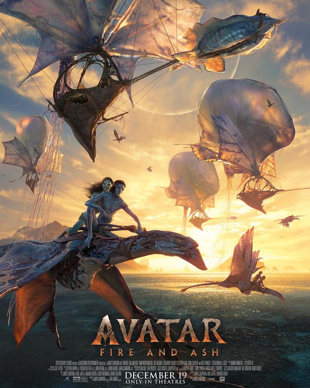 Avatar: Fire and Ash Movie Poster