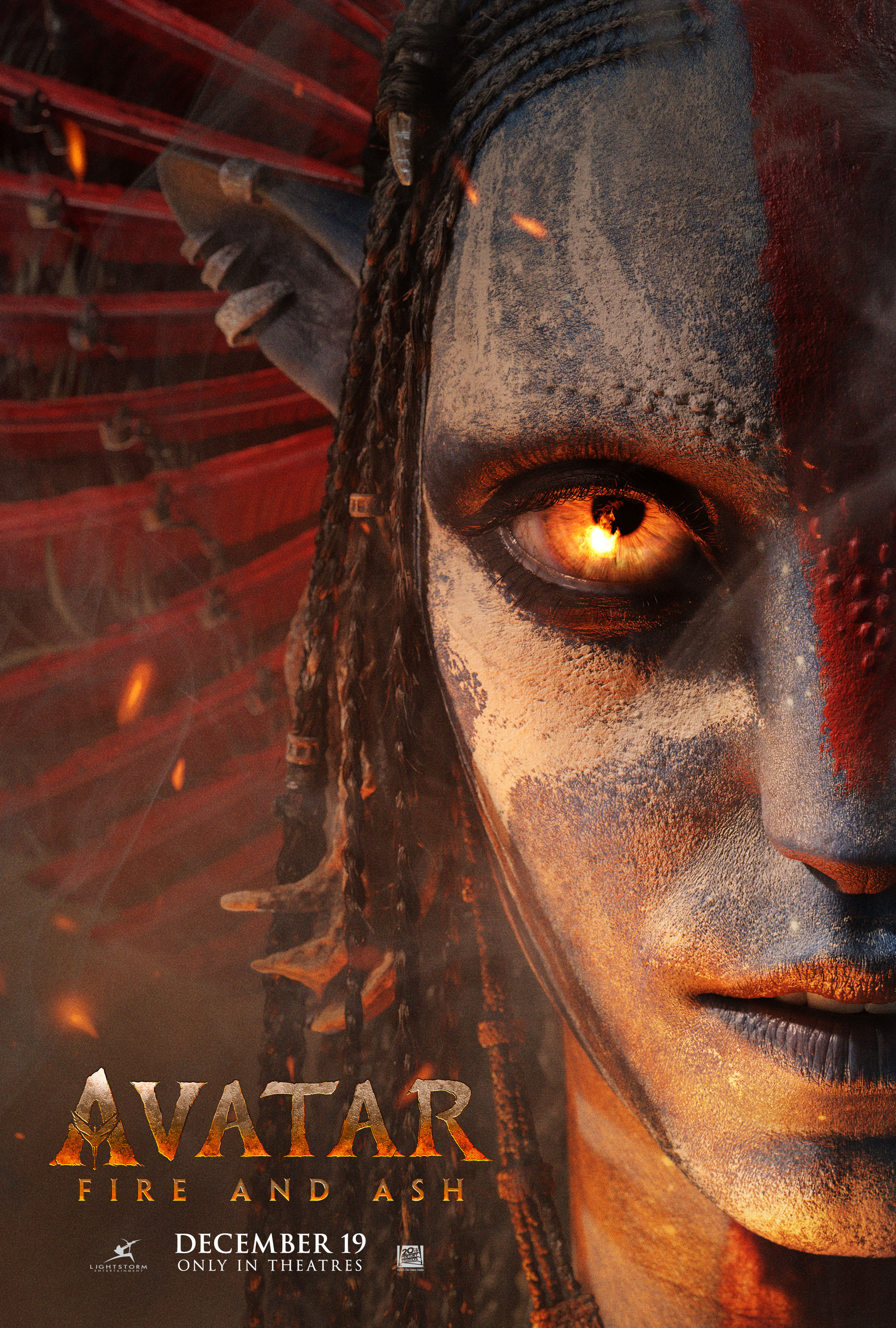 Mega Sized Movie Poster Image for Avatar: Fire and Ash (#1 of 3)