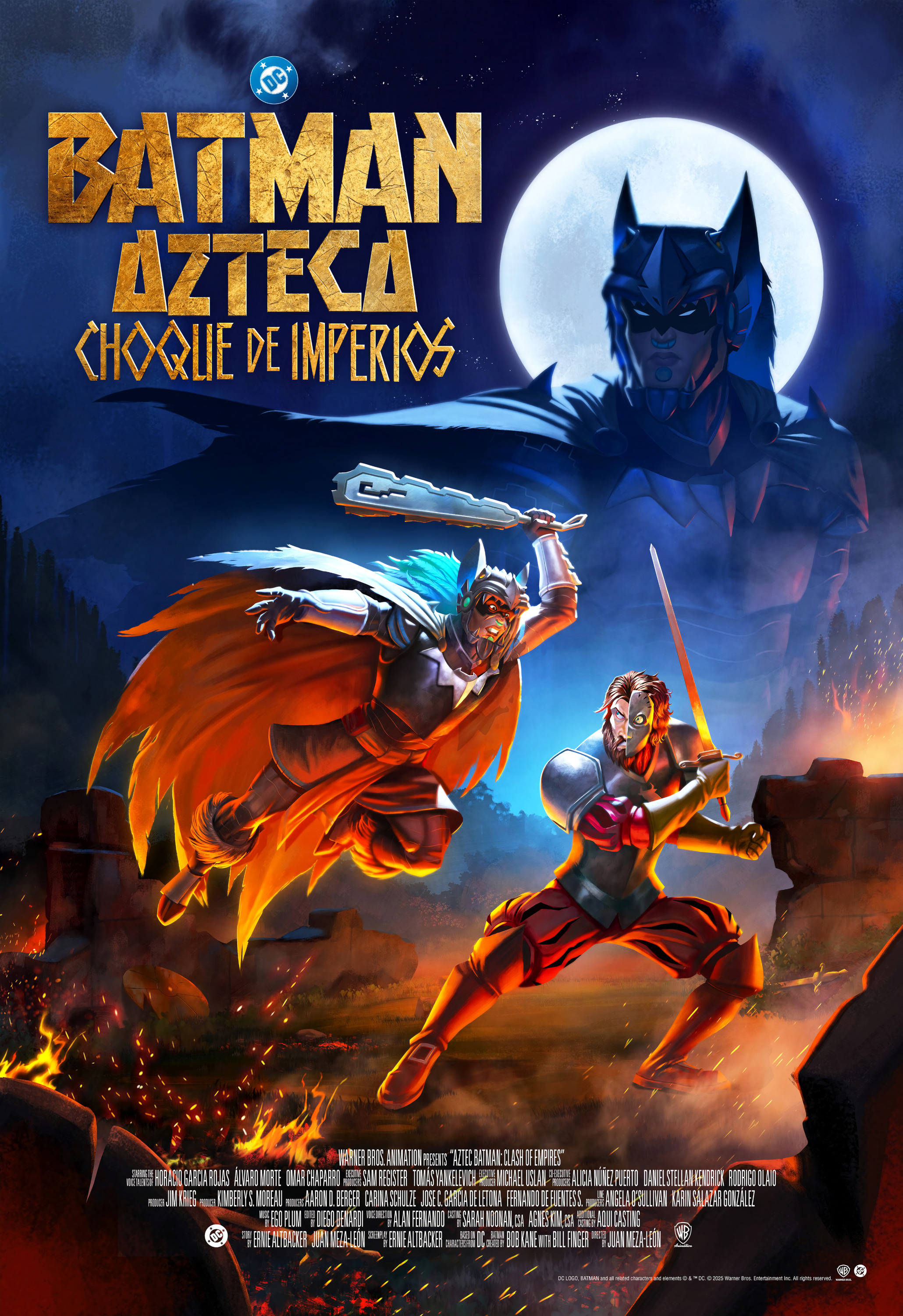 Mega Sized Movie Poster Image for Batman Azteca: Choque De Imperios (#2 of 2)