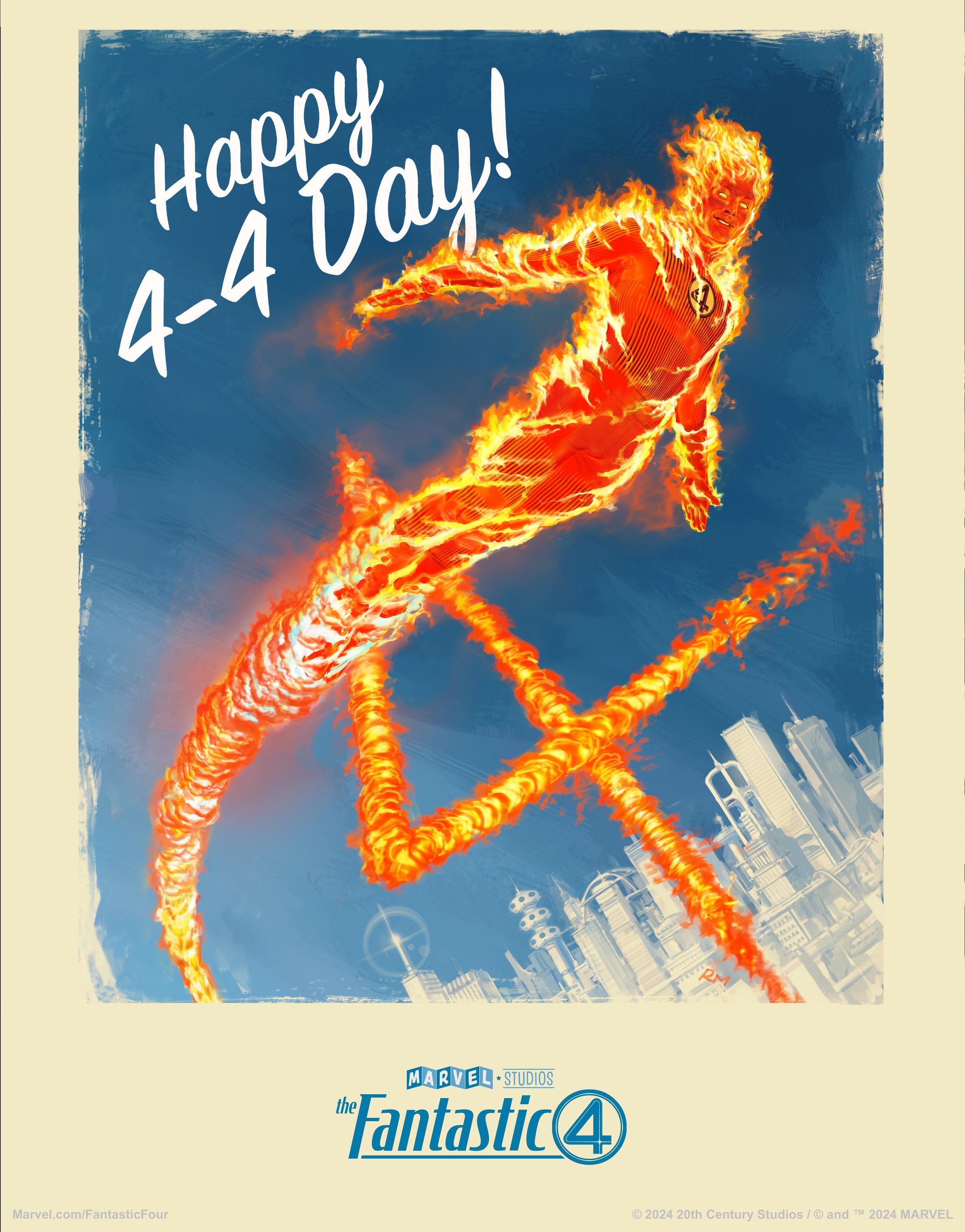 Mega Sized Movie Poster Image for The Fantastic Four (#2 of 57)