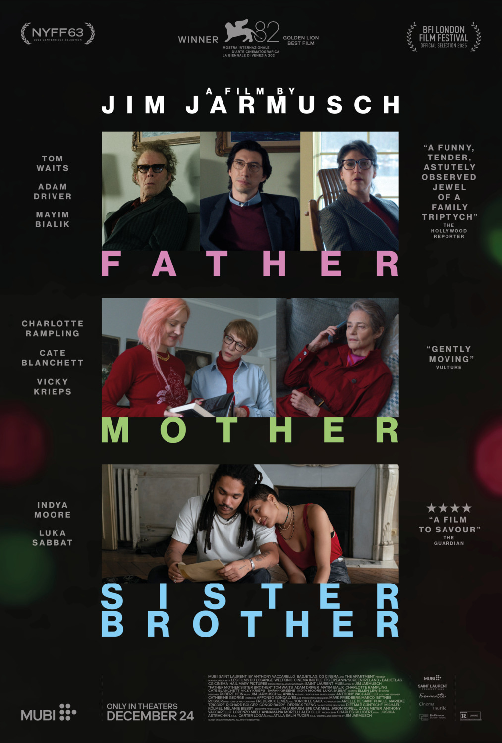Extra Large Movie Poster Image for Father Mother Sister Brother 