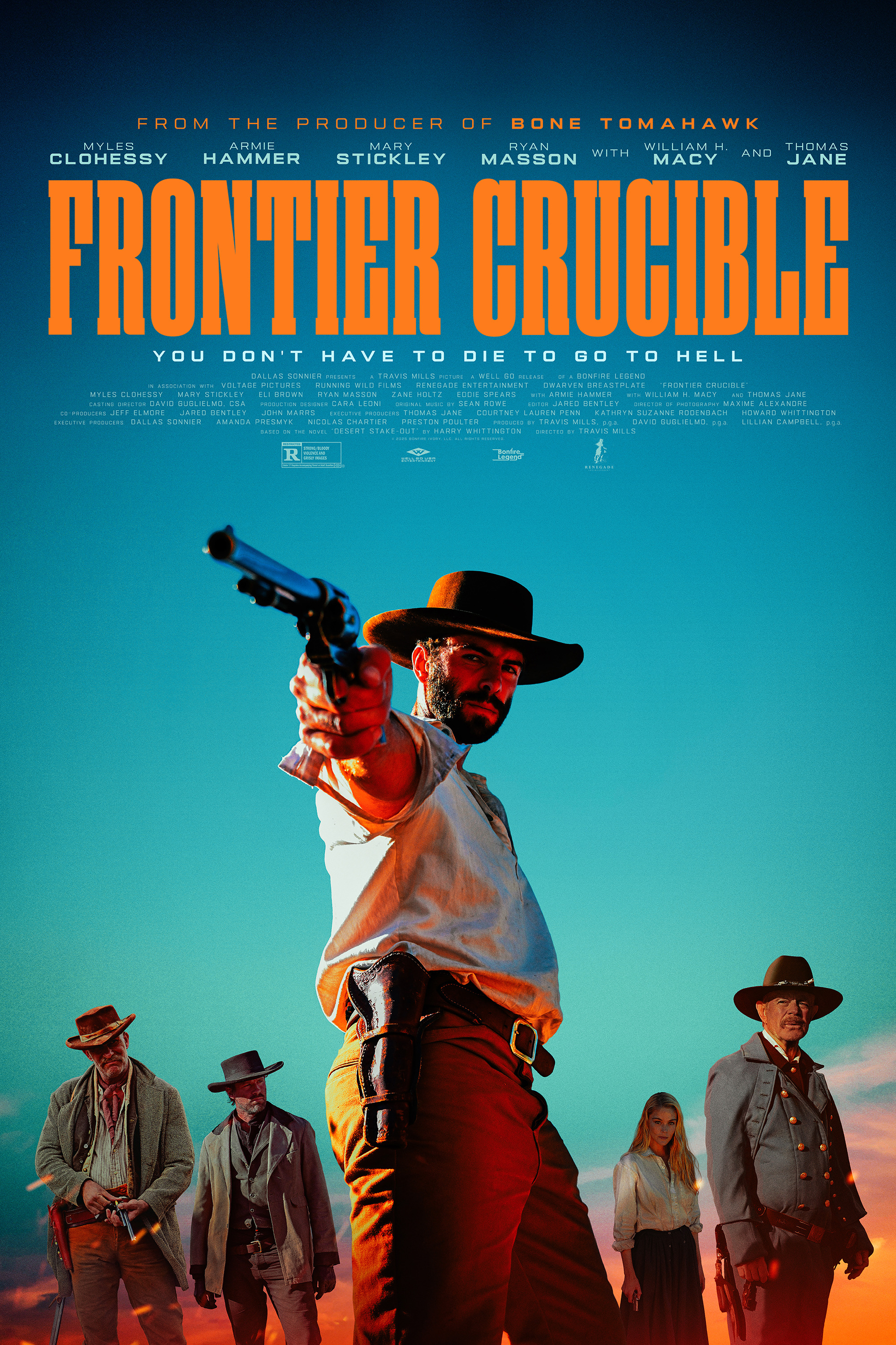 Mega Sized Movie Poster Image for Frontier Crucible 