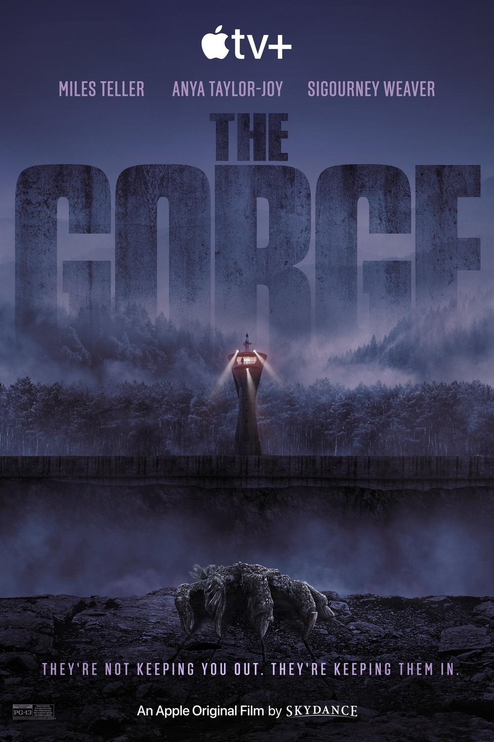 Extra Large Movie Poster Image for The Gorge (#1 of 2)