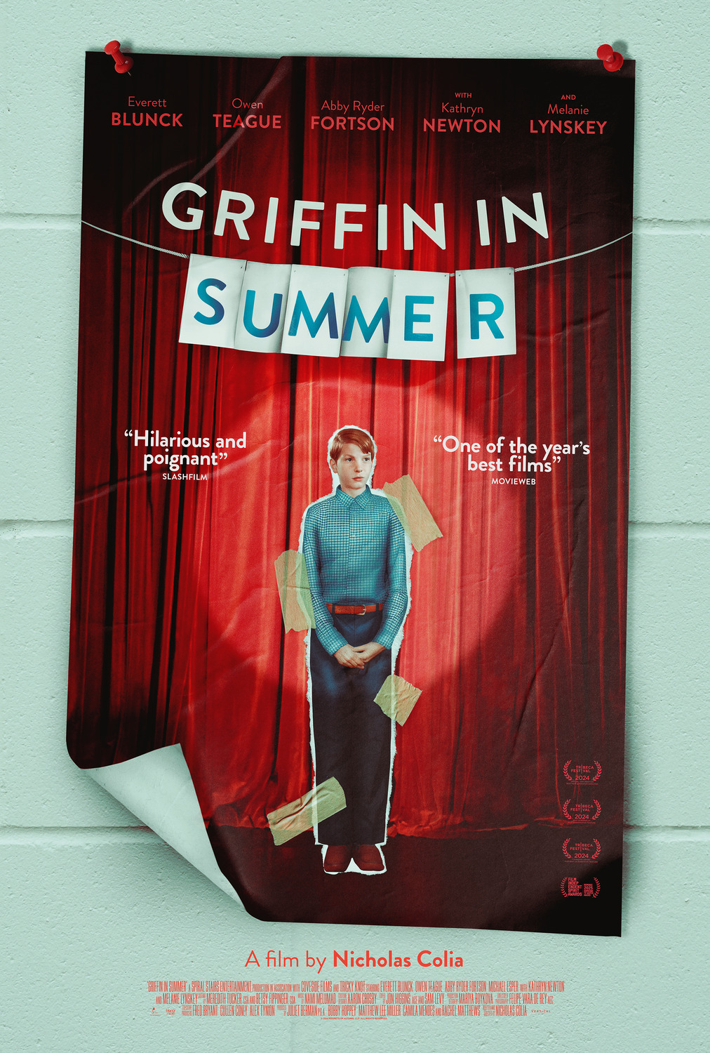 Extra Large Movie Poster Image for Griffin in Summer (#1 of 2)