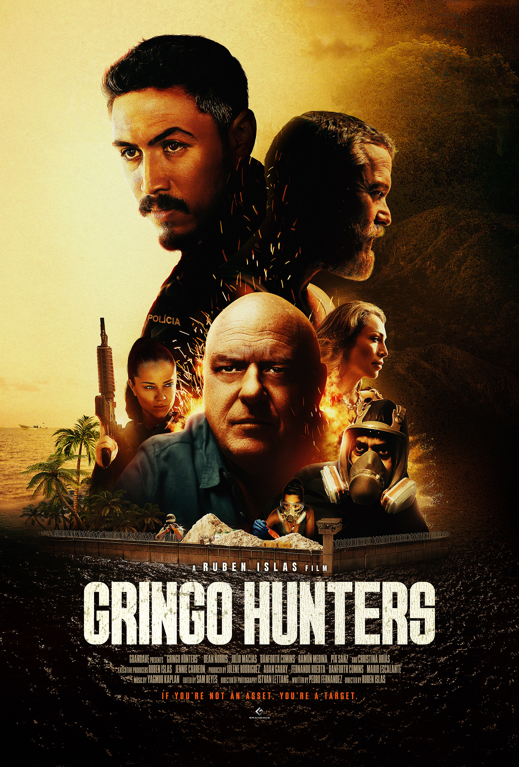 Mega Sized Movie Poster Image for Gringo Hunters 