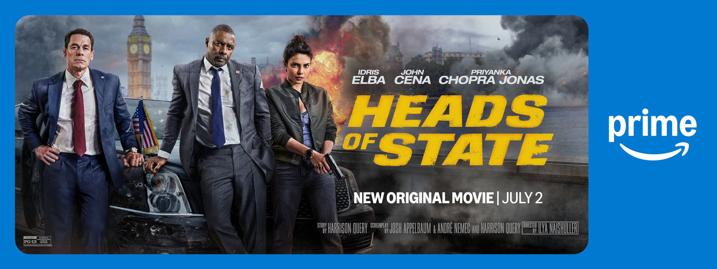 Mega Sized Movie Poster Image for Heads of State (#6 of 8)