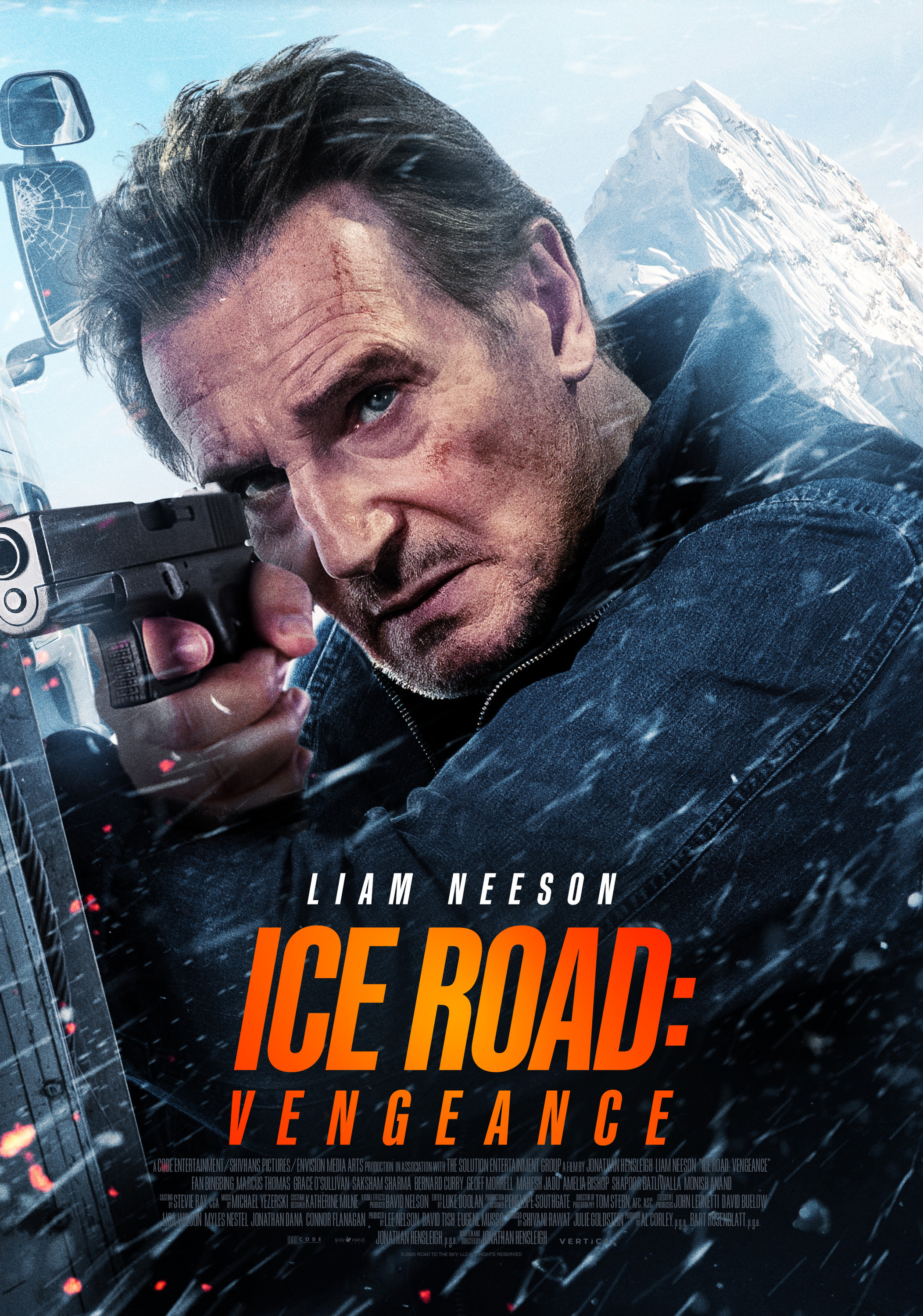 Mega Sized Movie Poster Image for Ice Road: Vengeance 