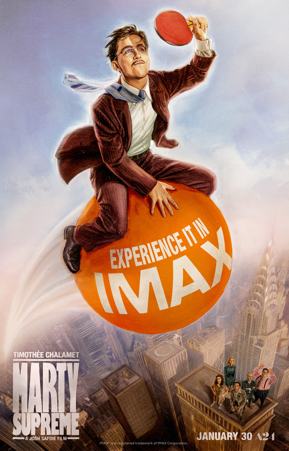 Extra Large Movie Poster Image for Marty Supreme (#3 of 3)