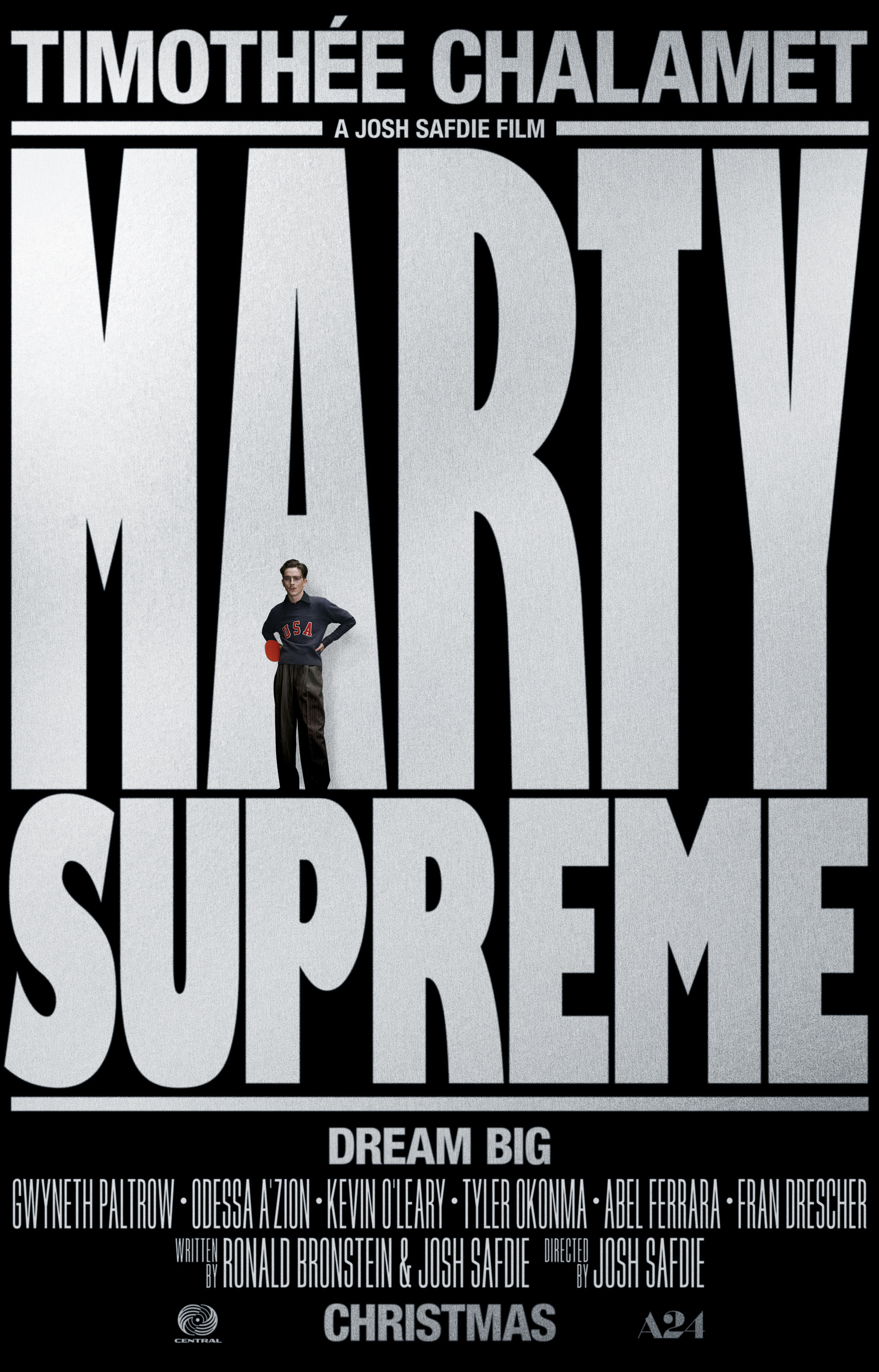 Mega Sized Movie Poster Image for Marty Supreme (#1 of 2)