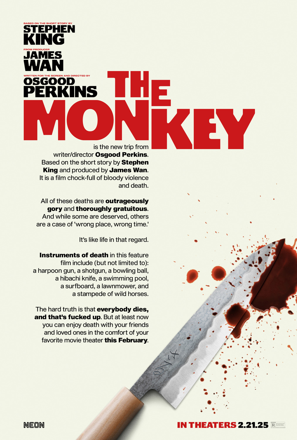 Extra Large Movie Poster Image for The Monkey (#2 of 5)