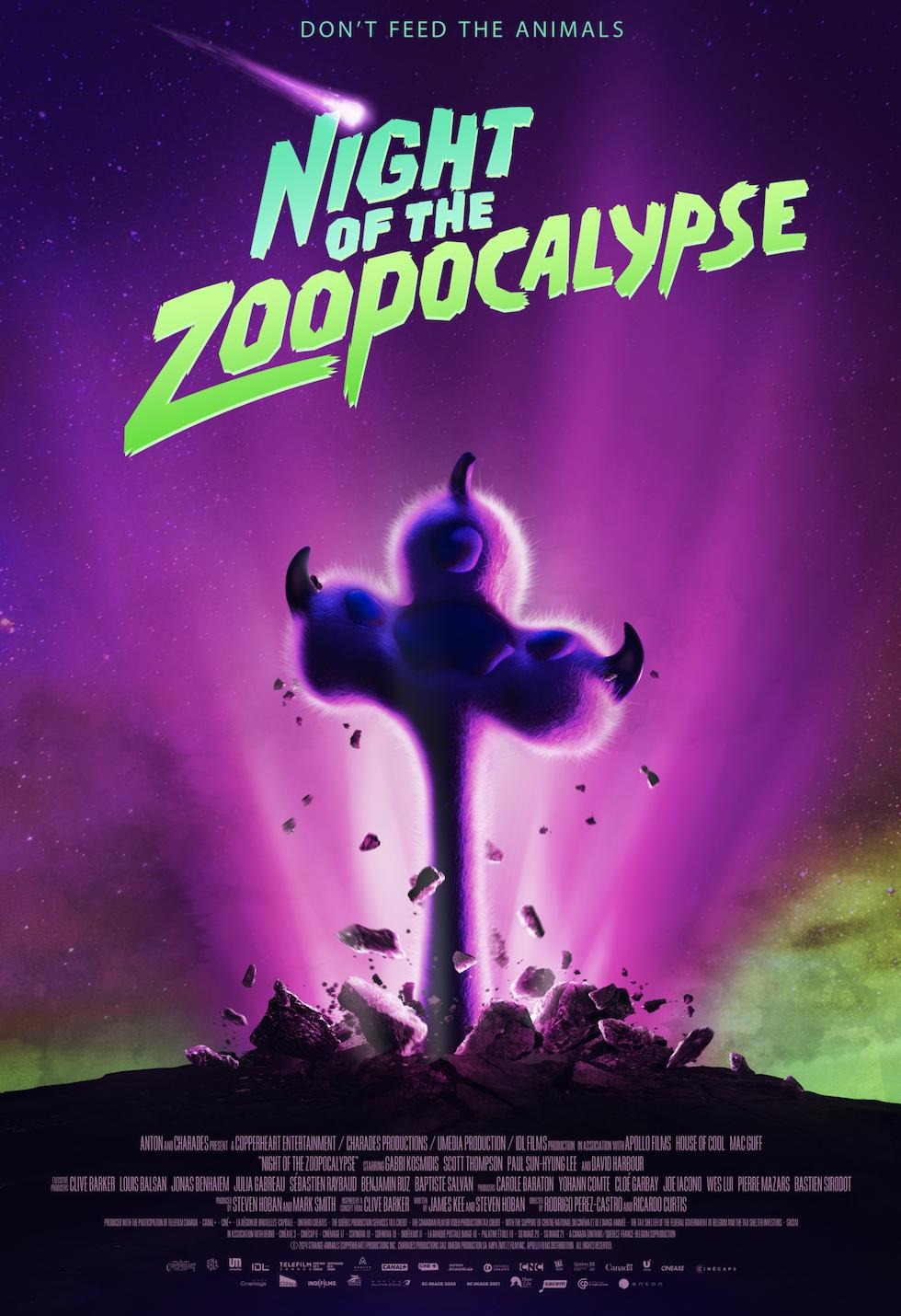 Extra Large Movie Poster Image for Night of the Zoopocalypse (#1 of 3)