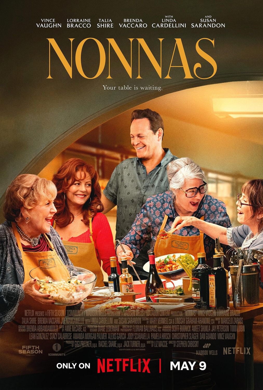 Extra Large Movie Poster Image for Nonnas 