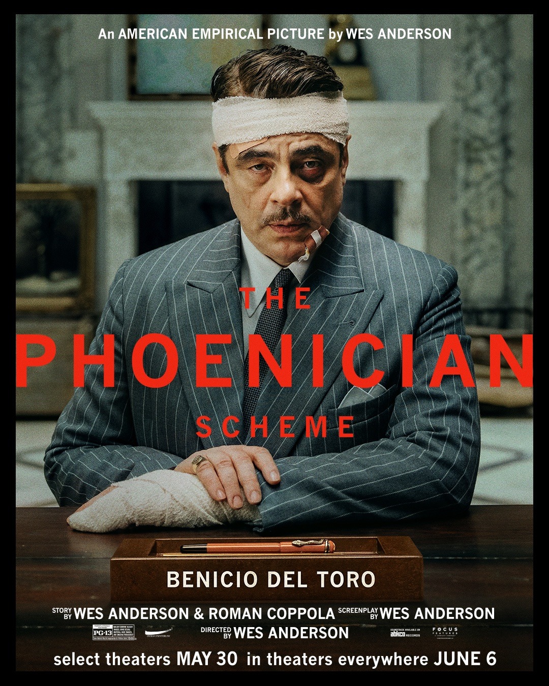 Extra Large Movie Poster Image for The Phoenician Scheme (#3 of 11)