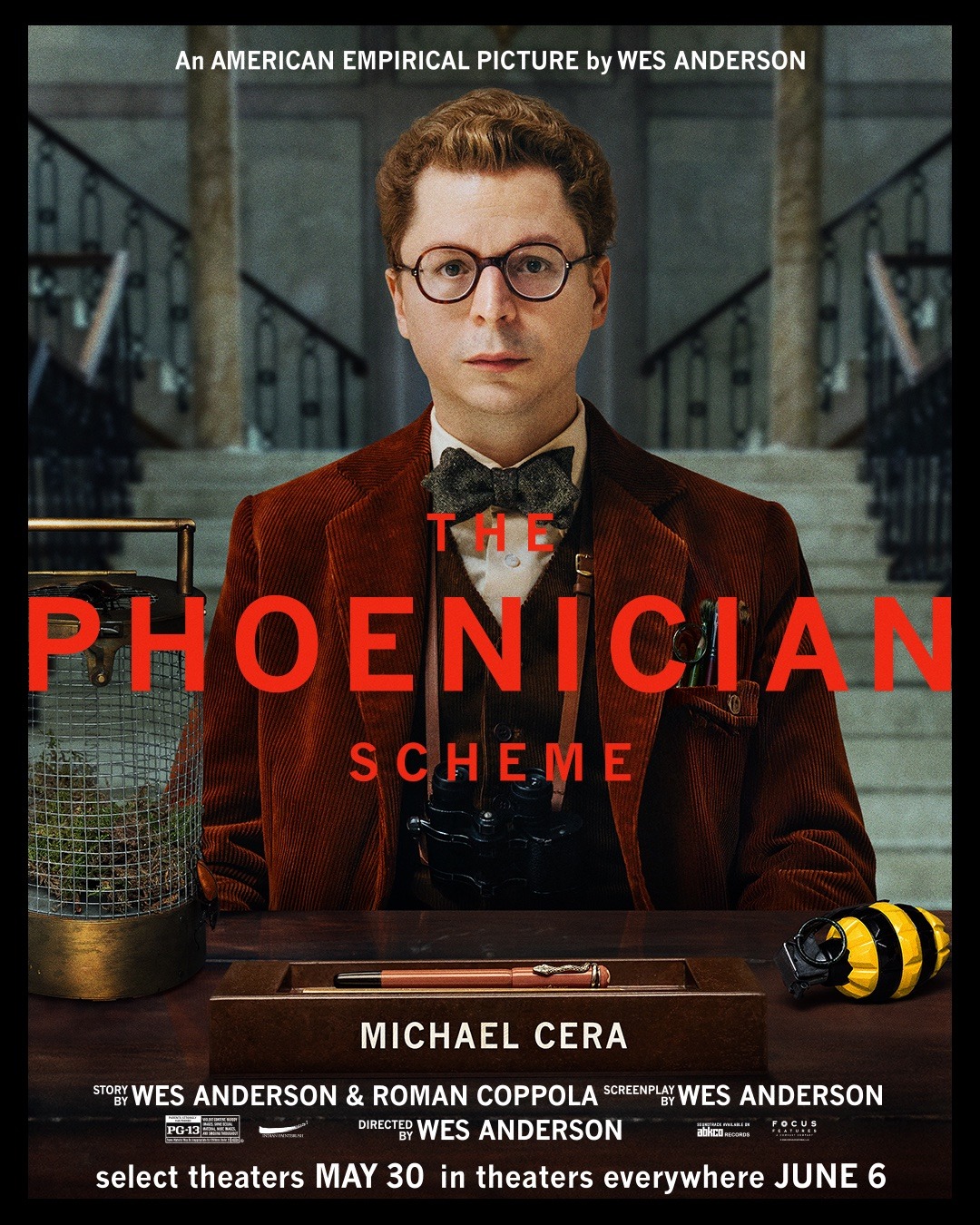 Extra Large Movie Poster Image for The Phoenician Scheme (#5 of 11)