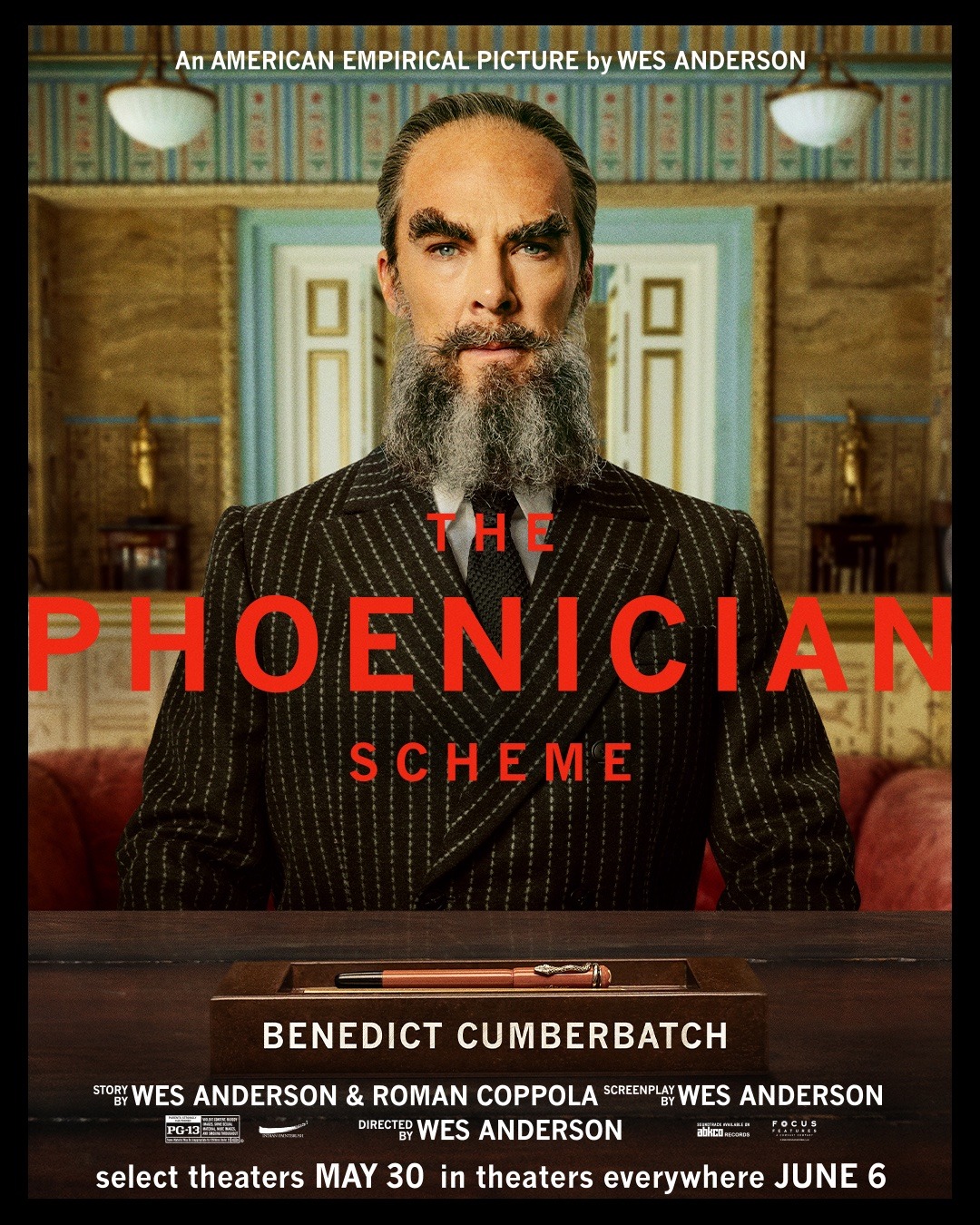 Extra Large Movie Poster Image for The Phoenician Scheme (#8 of 11)