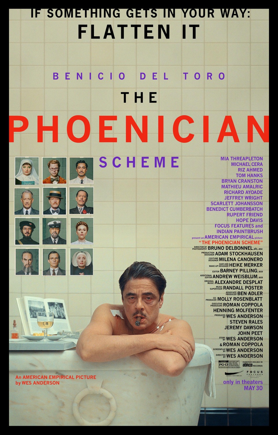 Extra Large Movie Poster Image for The Phoenician Scheme (#1 of 11)