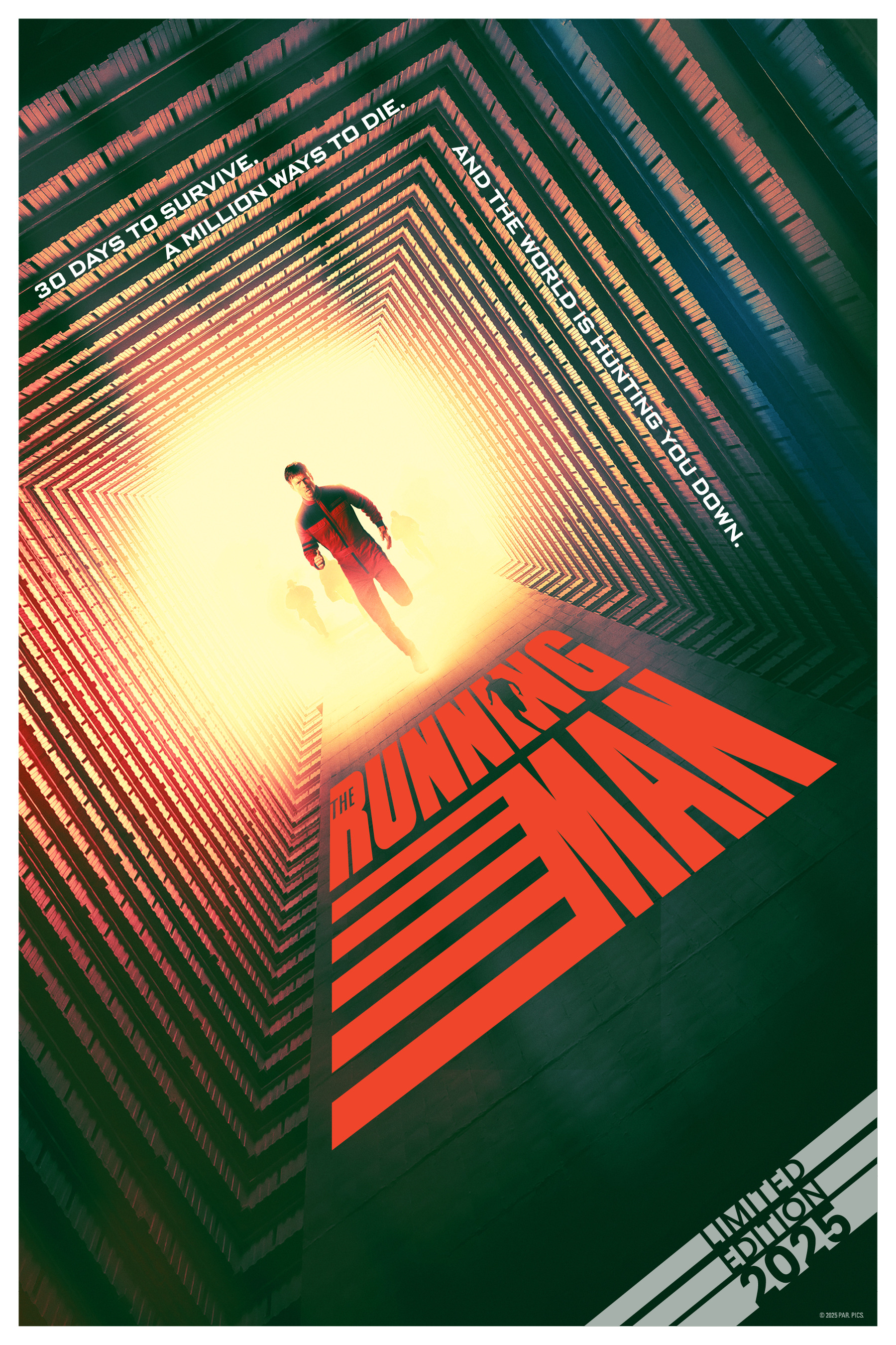 Mega Sized Movie Poster Image for The Running Man (#8 of 8)