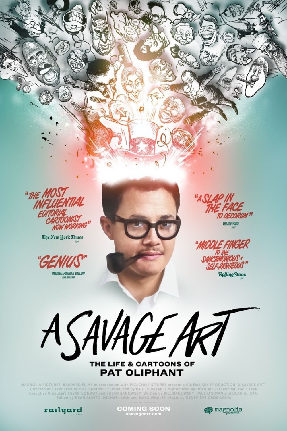 Extra Large Movie Poster Image for A Savage Art 