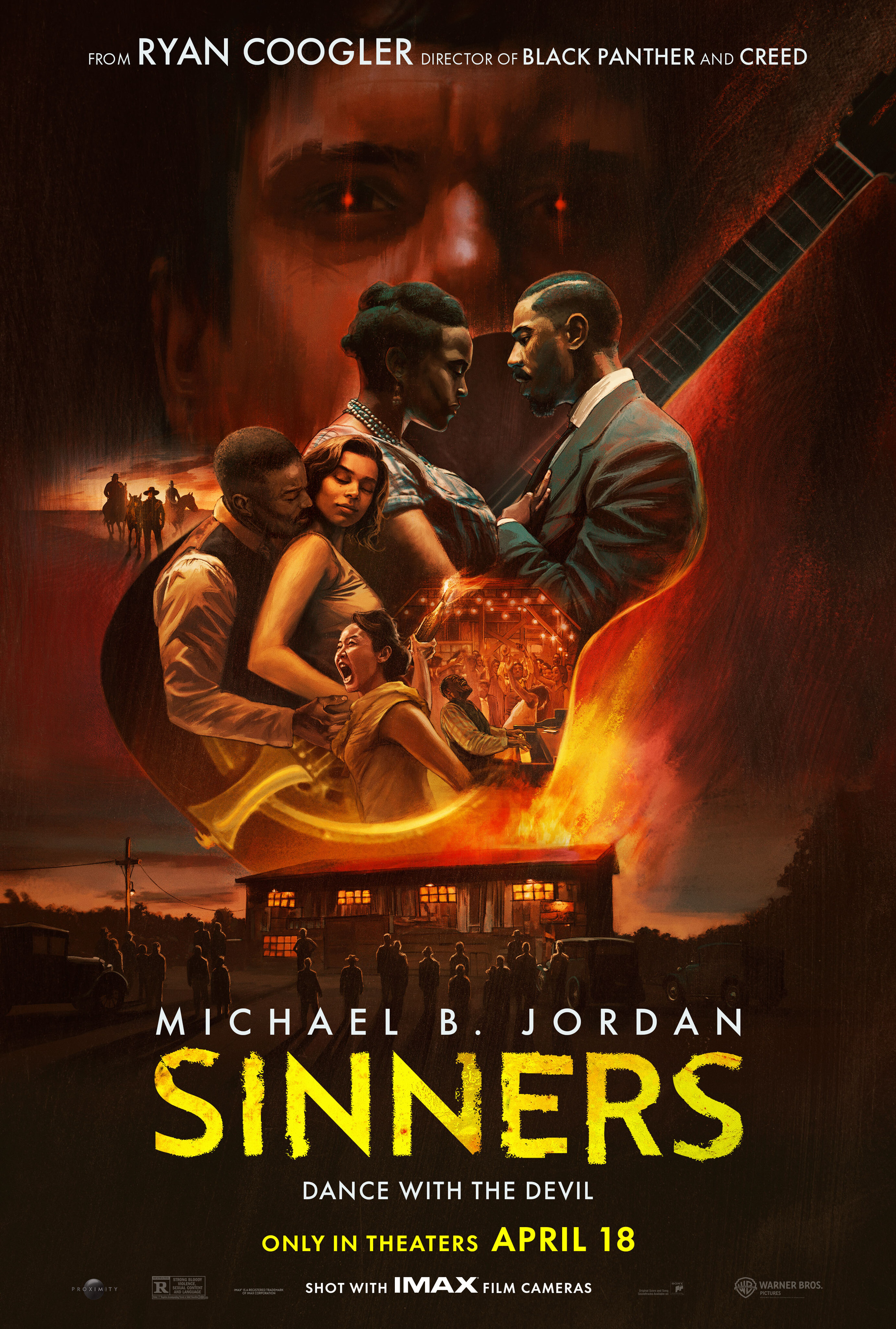 Mega Sized Movie Poster Image for Sinners (#16 of 33)