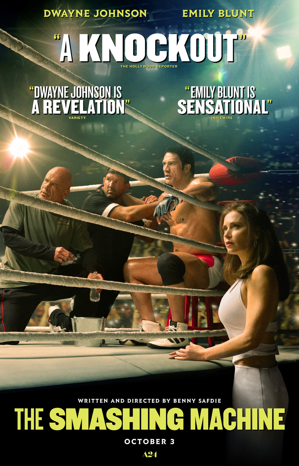 Extra Large Movie Poster Image for The Smashing Machine (#2 of 8)