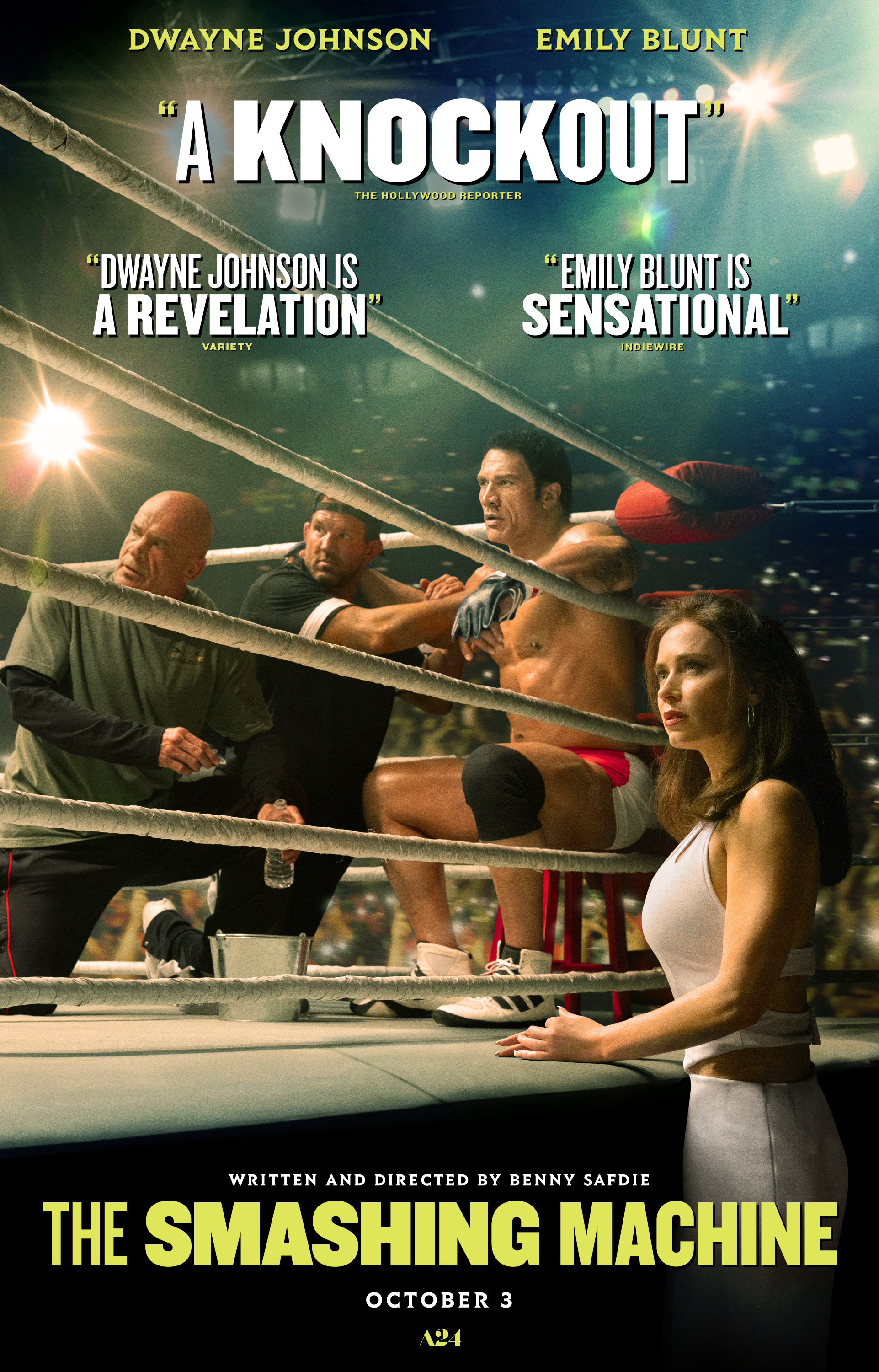 Mega Sized Movie Poster Image for The Smashing Machine (#2 of 8)