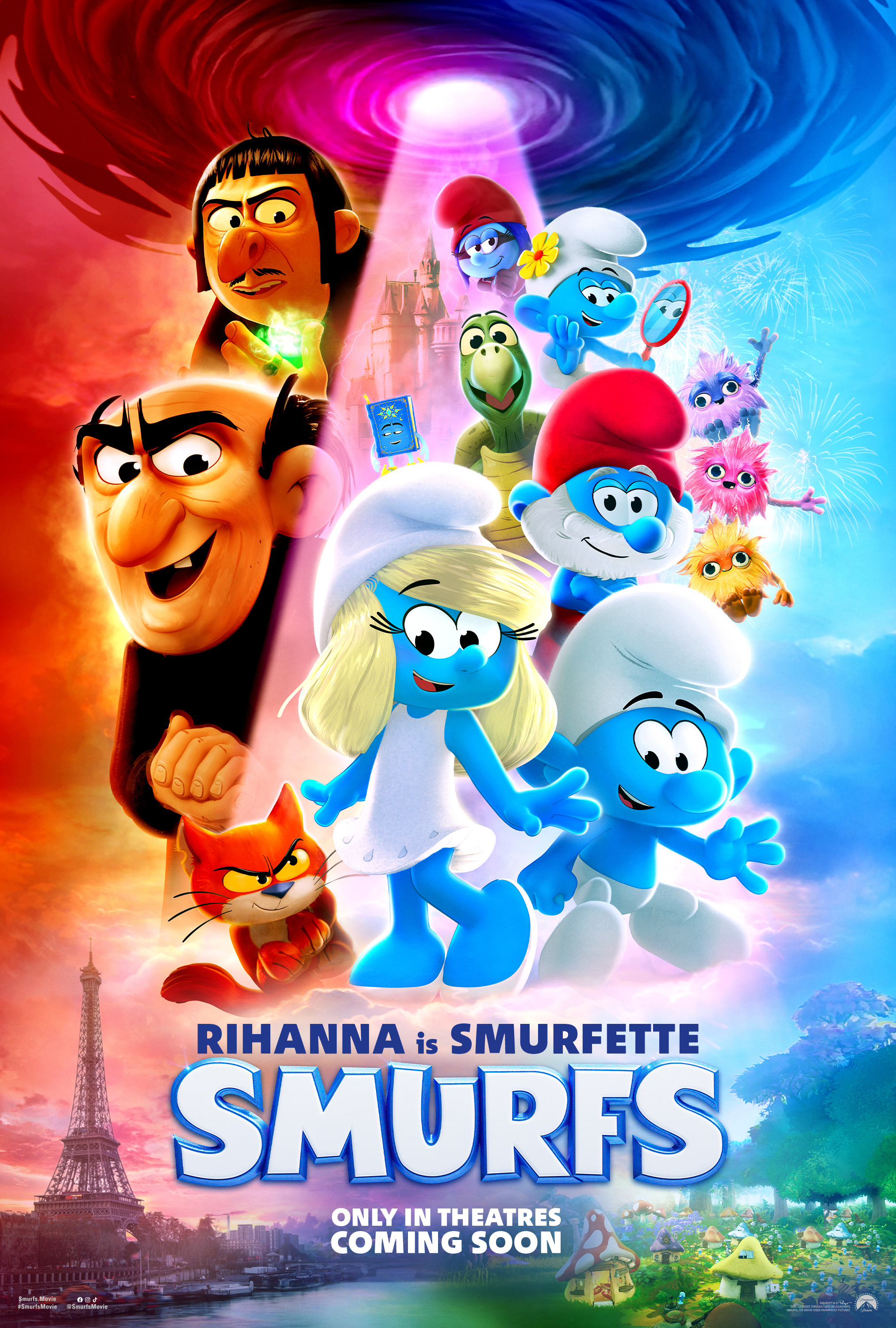 Mega Sized Movie Poster Image for Smurfs (#5 of 34)