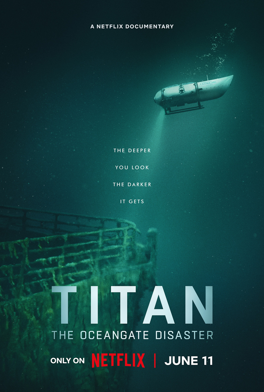 Extra Large Movie Poster Image for Titan: The OceanGate Disaster 
