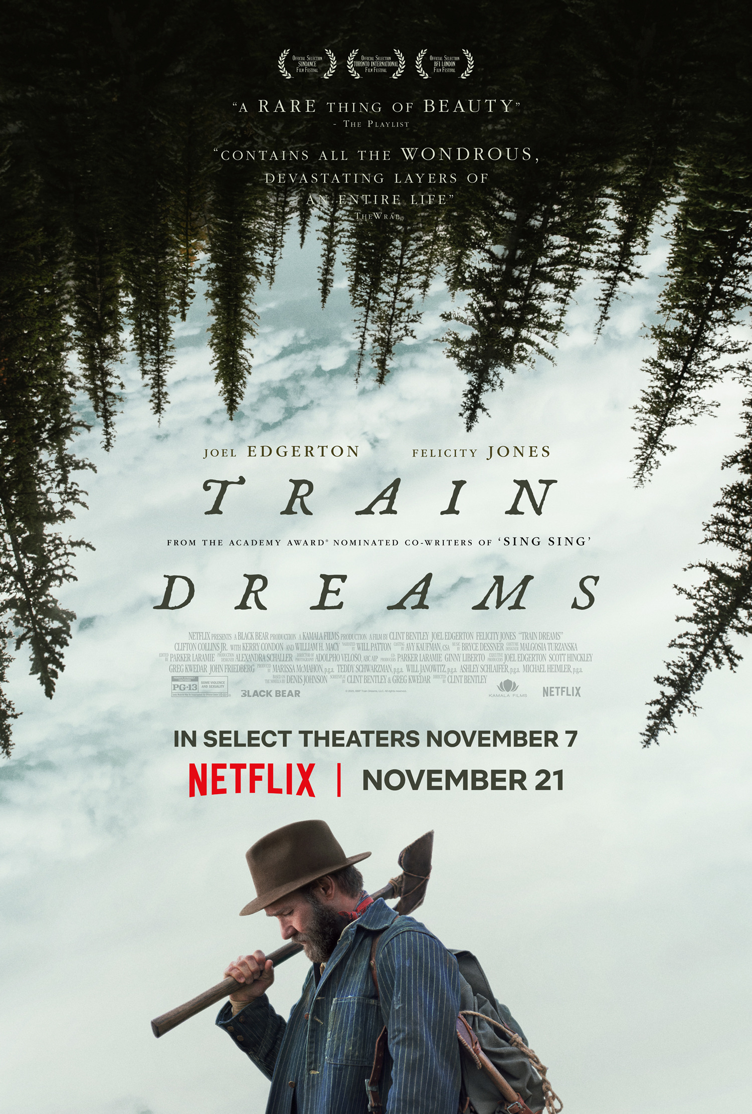 Mega Sized Movie Poster Image for Train Dreams (#7 of 8)