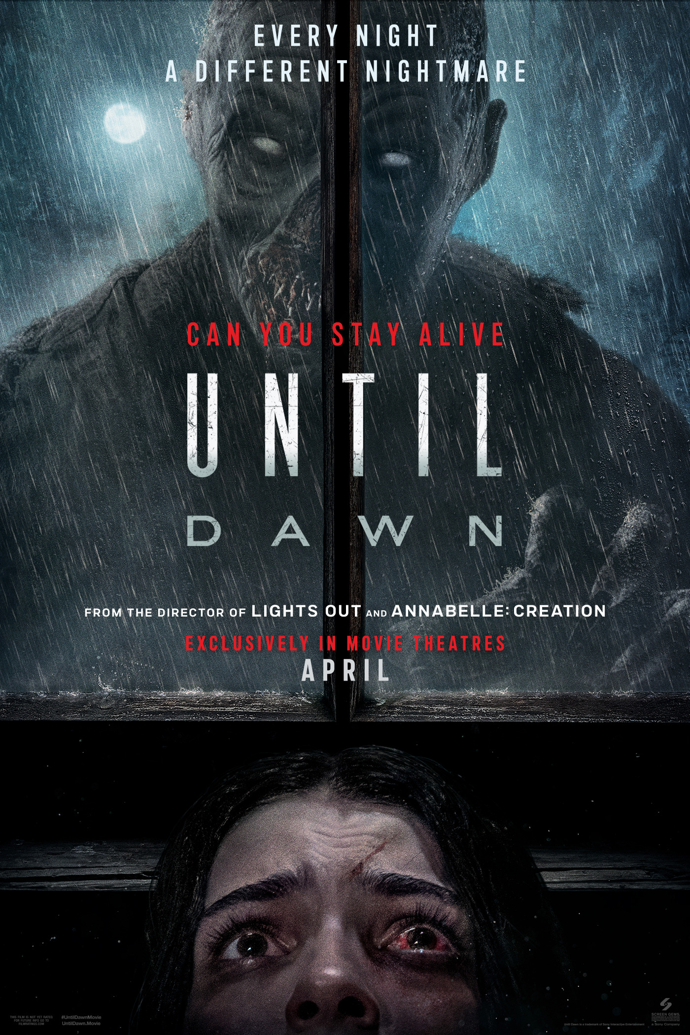 Mega Sized Movie Poster Image for Until Dawn (#3 of 8)