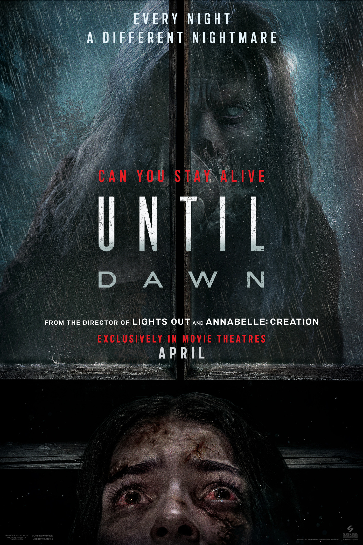 Mega Sized Movie Poster Image for Until Dawn (#5 of 8)