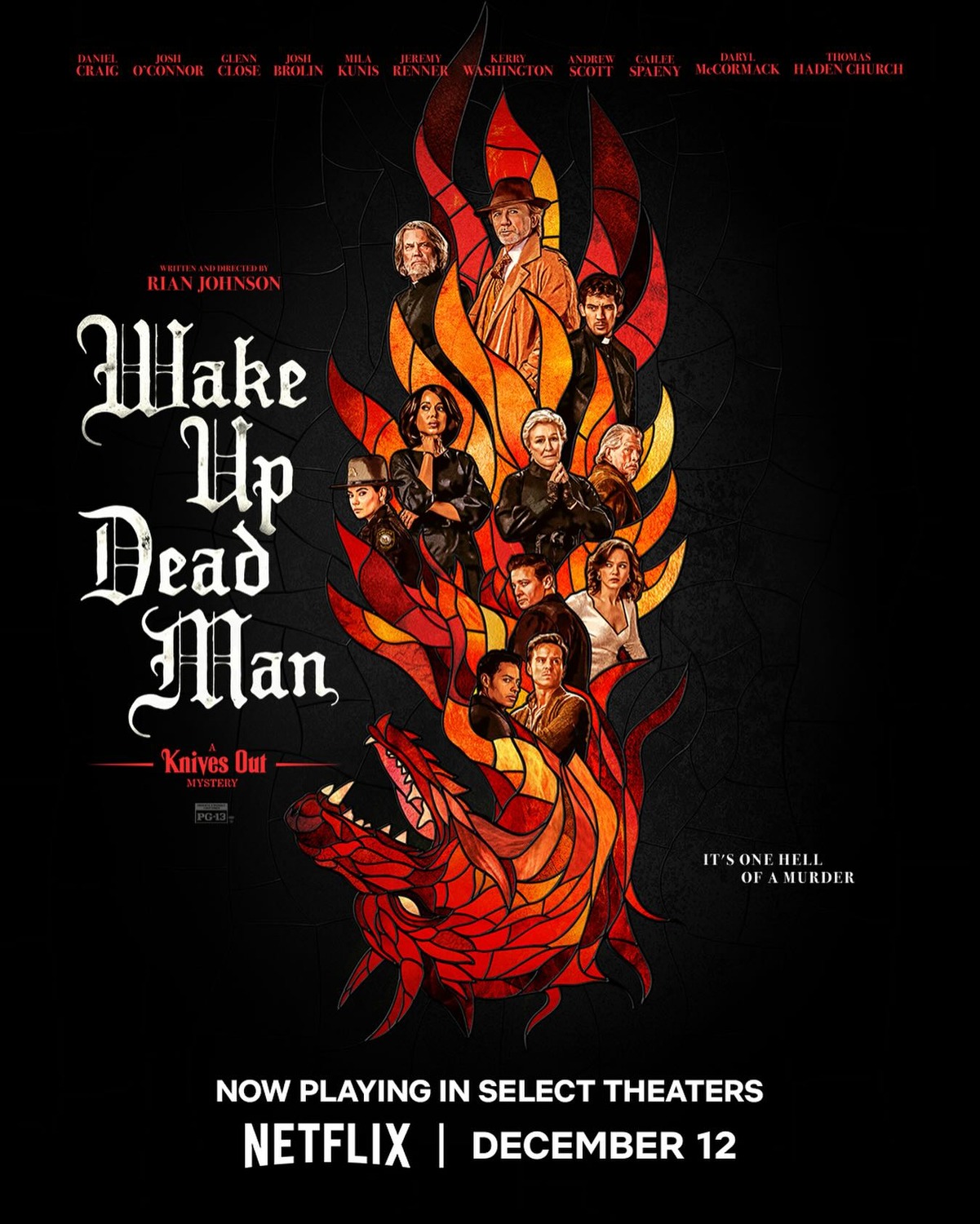 Extra Large Movie Poster Image for Wake Up Dead Man: A Knives Out Mystery (#13 of 13)