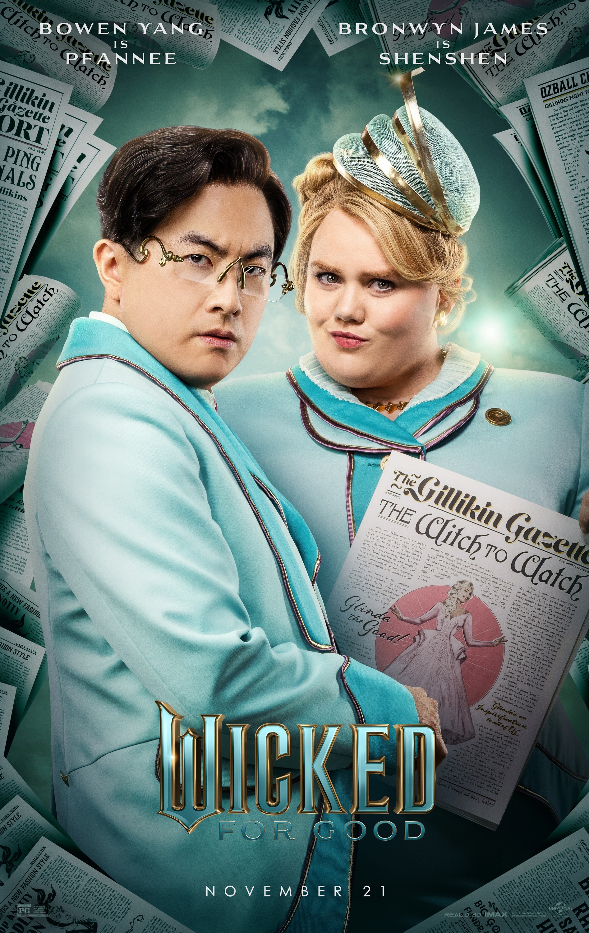 Mega Sized Movie Poster Image for Wicked: For Good (#29 of 35)