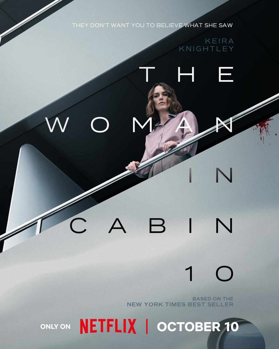 Extra Large Movie Poster Image for The Woman in Cabin 10 (#1 of 12)