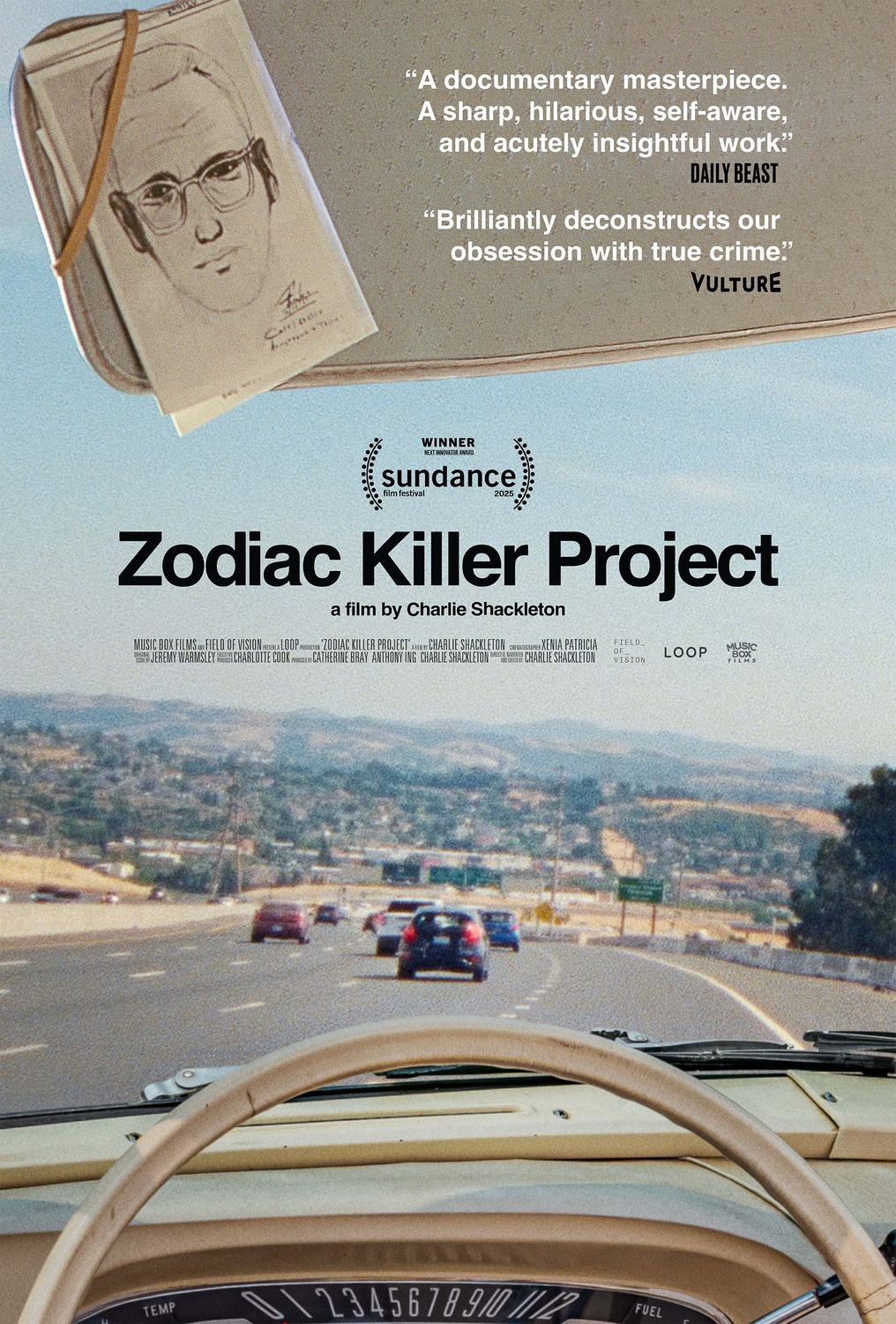 Extra Large Movie Poster Image for Zodiac Killer Project 