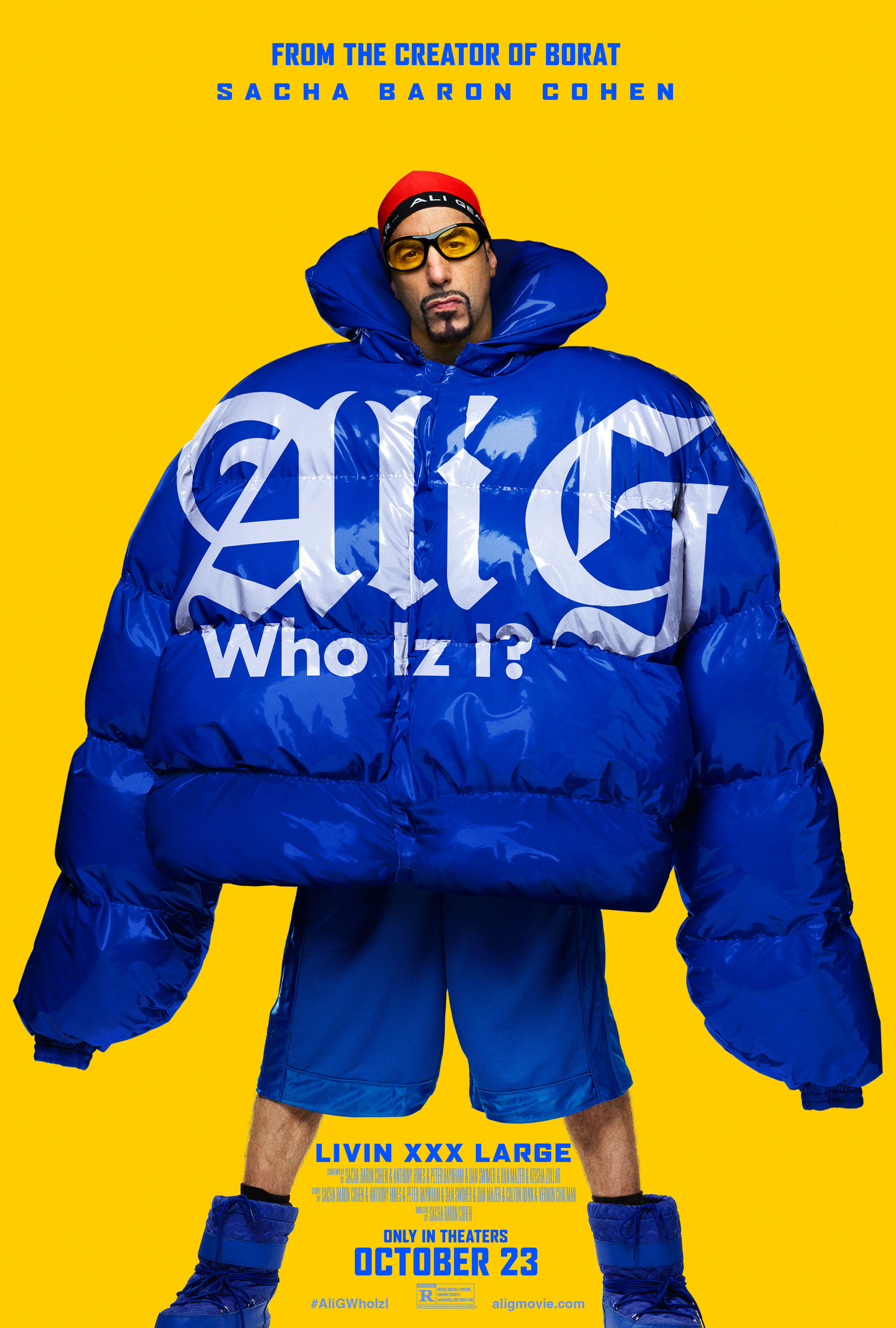 Mega Sized Movie Poster Image for Ali G: Who Iz I? 
