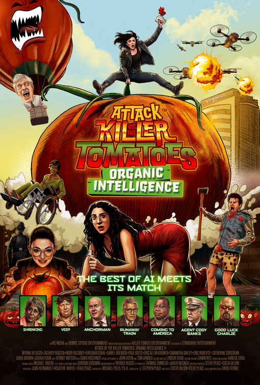 Attack of the Killer Tomatoes: Organic Intelligence Movie Poster