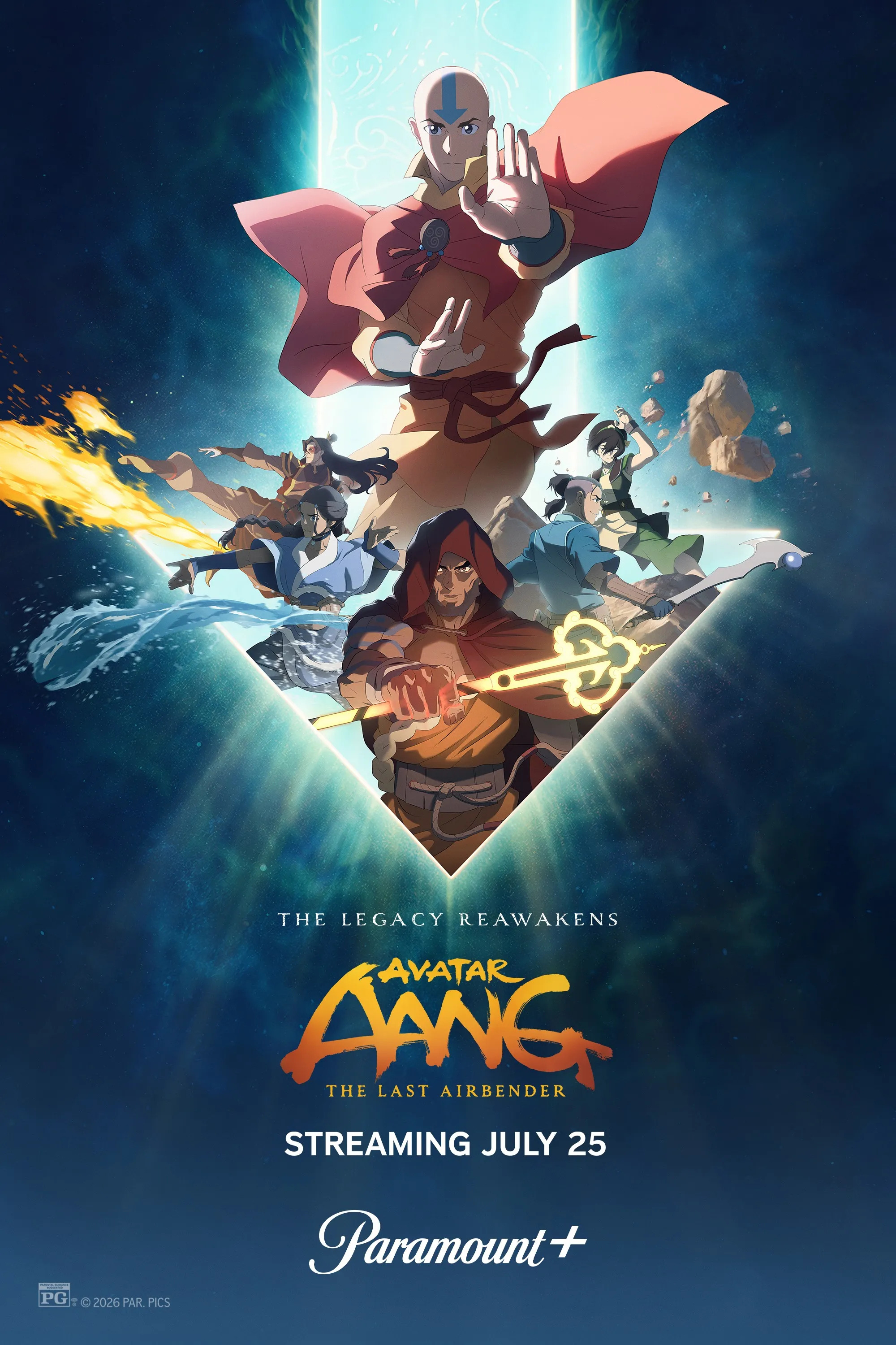 Mega Sized Movie Poster Image for Avatar Aang: The Last Airbender (#1 of 2)