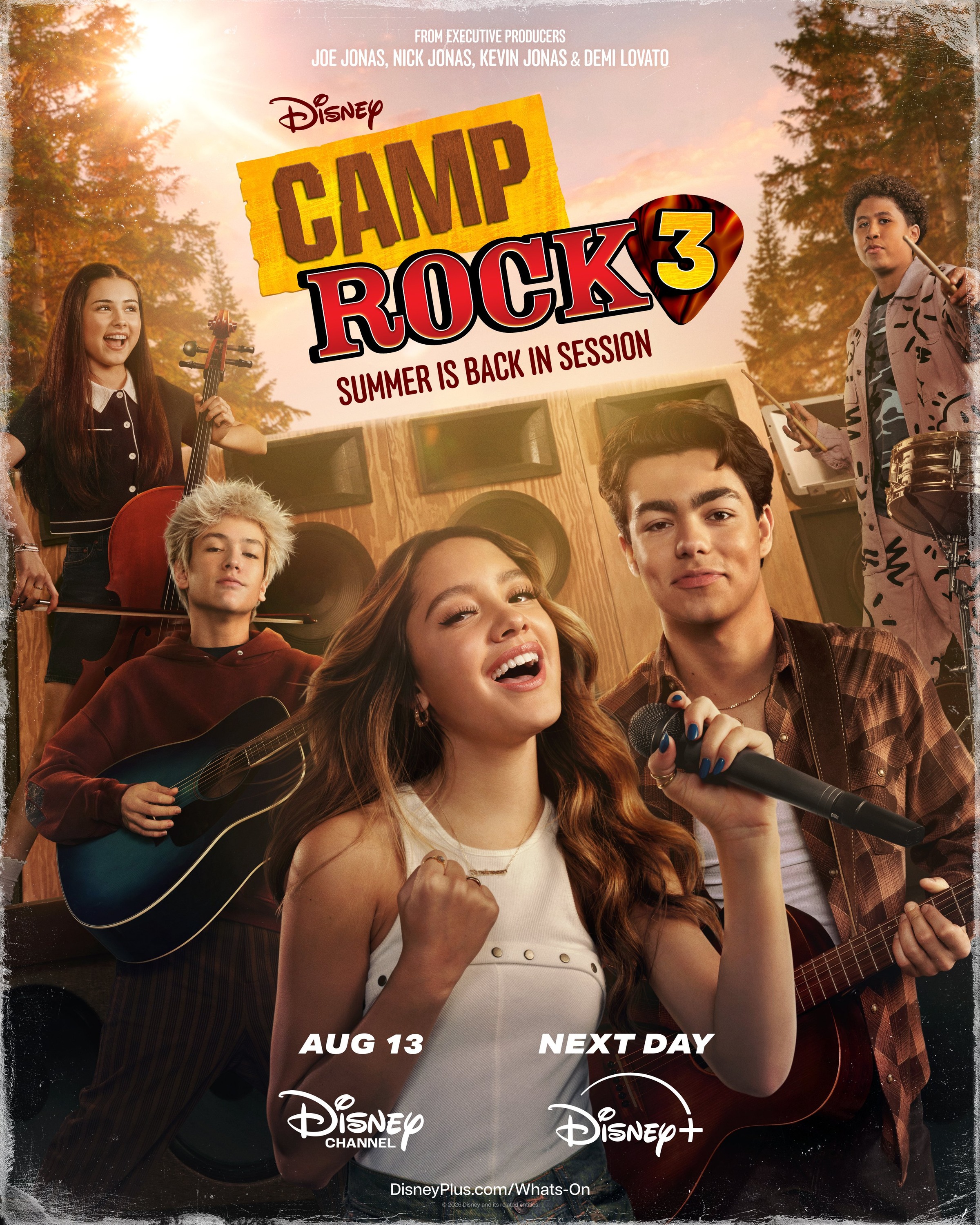 Mega Sized Movie Poster Image for Camp Rock 3 (#4 of 4)