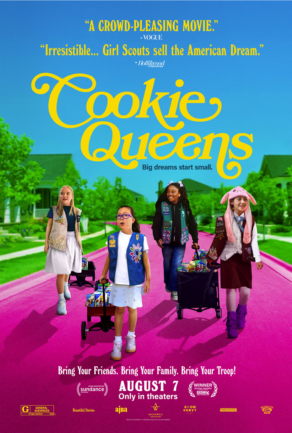 Extra Large Movie Poster Image for Cookie Queens 