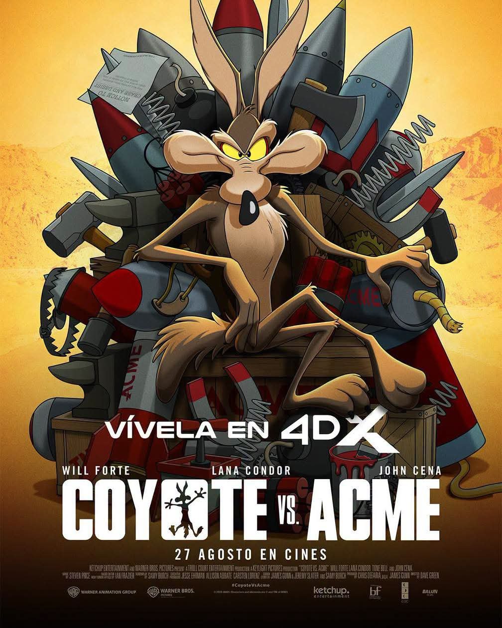 Extra Large Movie Poster Image for Coyote v. Acme (#5 of 5)